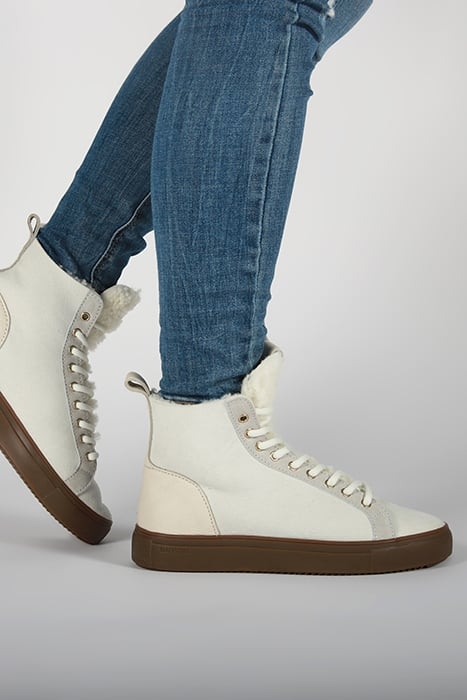 BLACKSTONE - AKNA - YL55 OFF WHITE - SNEAKER (HIGH) 4