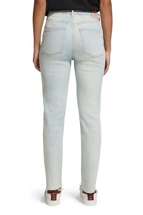 HIGH FIVE HIGH RISE SLIM JEANS – BLAUW MIRAGE 2