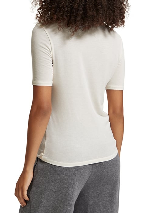 MOCK NECK SHORT SLEEVED T-SHIRT SOFT ICE 2