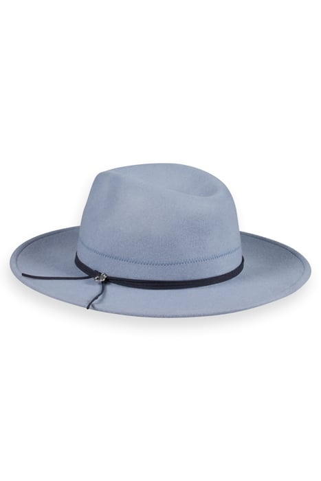 FEDORA HAT DUSTY BLUE- 4