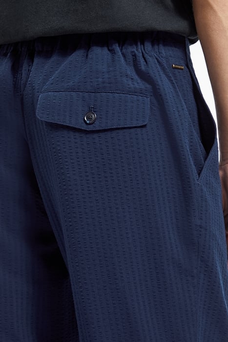 FINCH - REGULAR TAPERED SEERSU NAVY BLUE 8