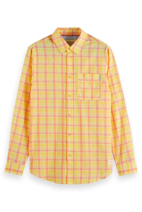 NEON CHECK SHIRT NEON YELLOW CHECK 1