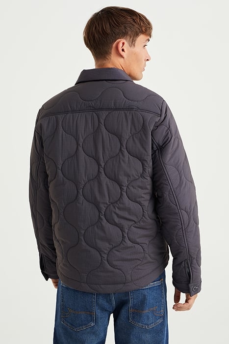 JACKET NORMAL LENGTH DARK GREY 2