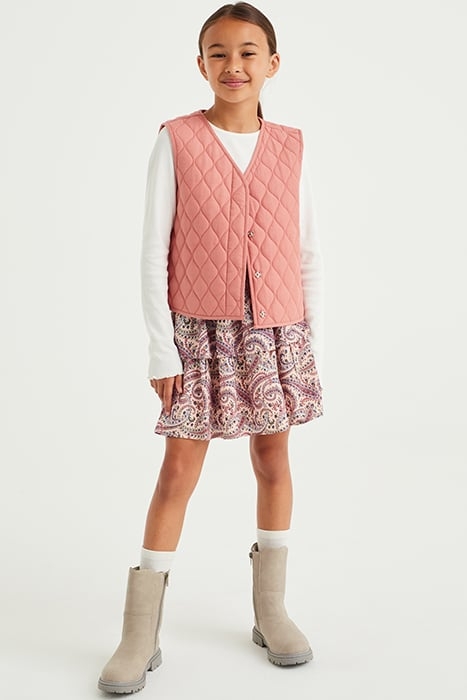 GILET OLD ROSE 2