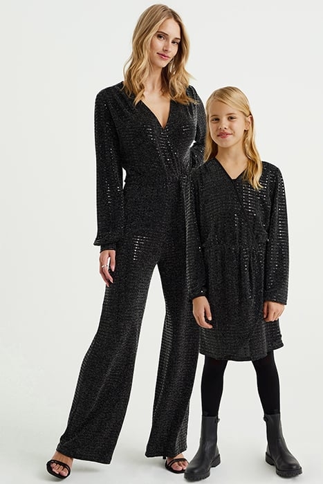 DRESS MID LENGTH BLACK 6