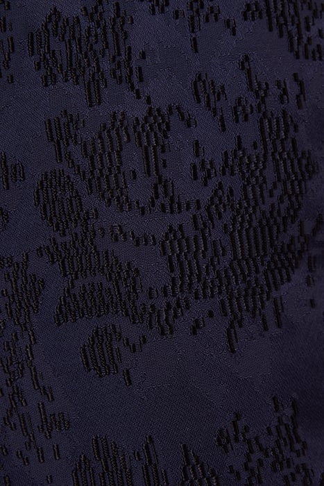 JACQUARD JACKET CROPPED DARK SAPPHIRE / BLACK 7