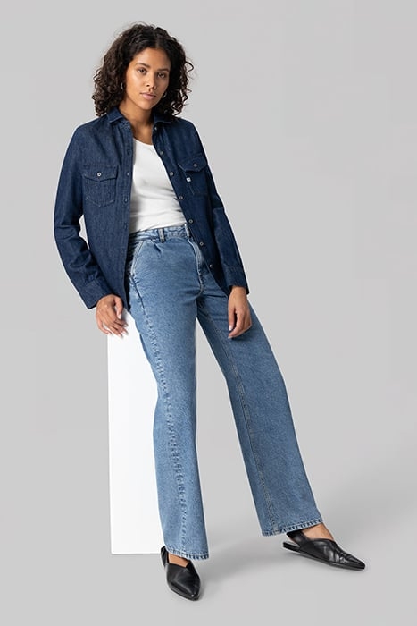 SHIRLEY SHIRT - STRONG BLUE 4