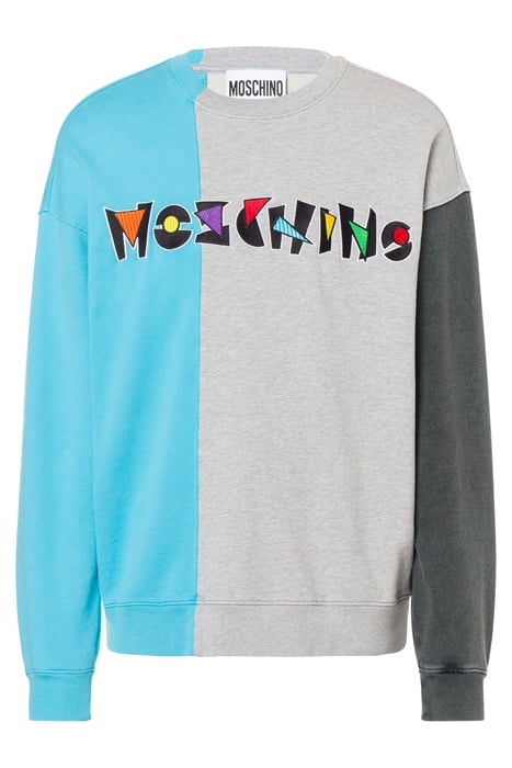 GEOMETRIC LOGO COLOR BLOCK SWEATSHIRT MULTICOLOR 3