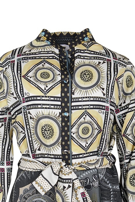 DRESS LOUVAIN BLACK GREY ECRU BLACK, GREY, ECRU 2