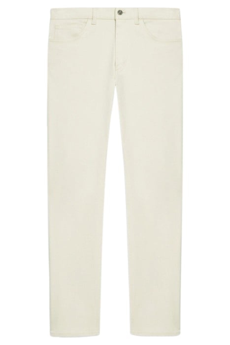 RAFFI 5-POCKET PANT IN NEOTERIC TWILL WARM IVORY 4