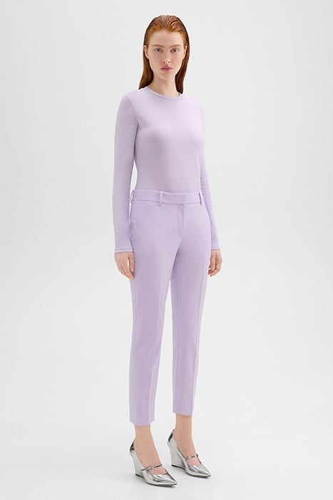 TREECA PANT IN GOOD WOOL LILAC SKY 3
