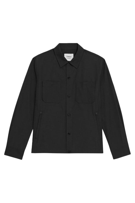 SHIRT JACKET BLACK 2