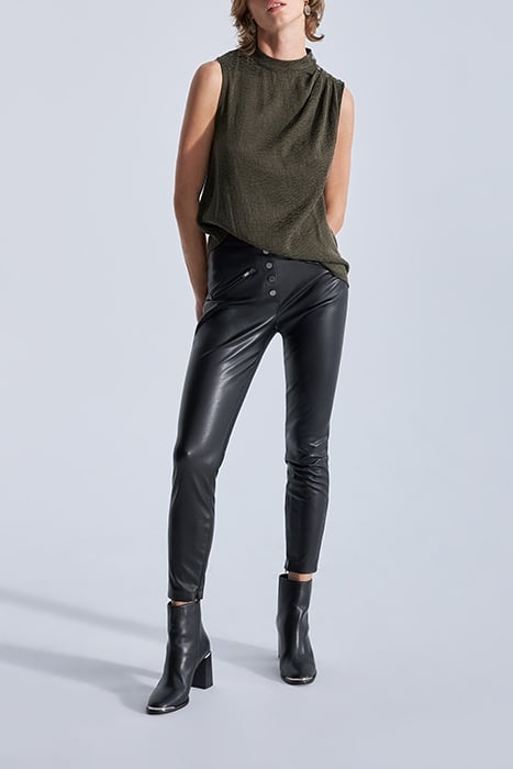 LICHEN ARMY VIBES MOTIF JACQUARD TOP LICHEN 3