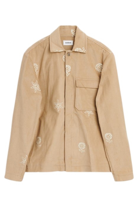 RORY OVERSHIRT BEIGE 1