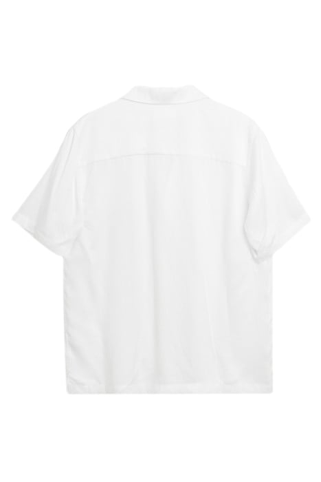 ORSON BEADED LOGO SHIRT WHITE 2