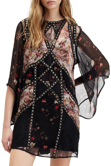 LUCIA KORA DRESS BLACK 1