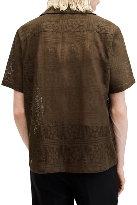 CALETA SS SHIRT WOODLAND BROWN 7