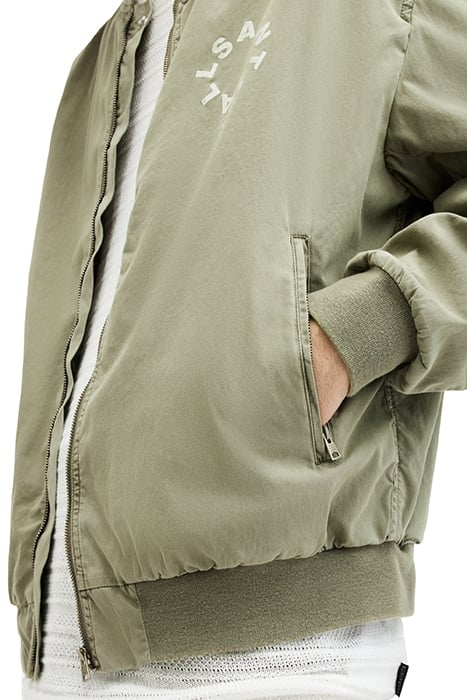 TIERRA FADED BOMBER HERB GREEN 5