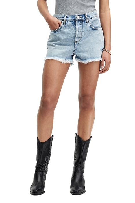 HEIDI DENIM SHORT LIGHT INDIGO 1