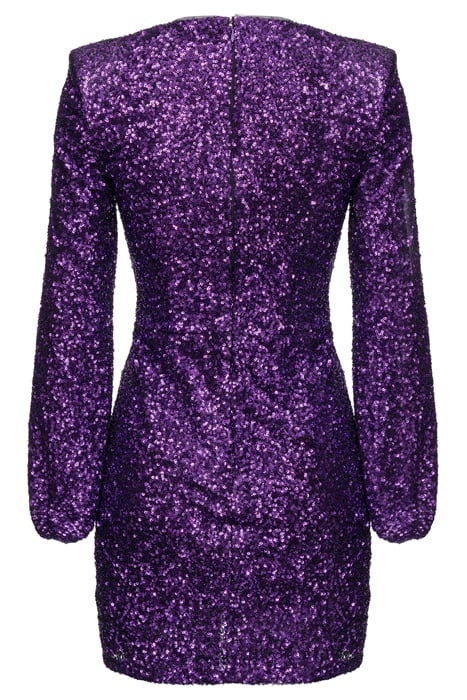 BURANO ABITO FULL PAILLETTES PRISM PURPLE 4