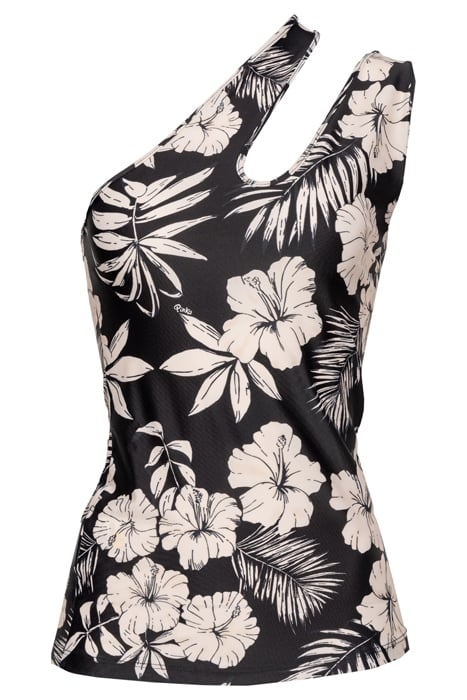 TIRCHIO TOP JERSEY TECNICO ST.FIORE GRAFICO BLACK/BUTTER 1