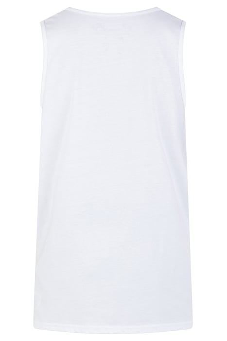 EVD BARRELED TANK WHITE 4