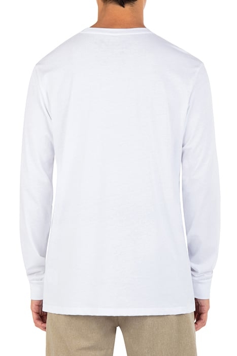 EVD ONE AND ONLY SOLID LONG SLEEVE WHITE 2