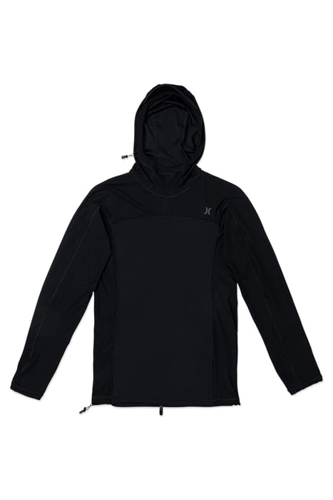COAST GUARD HOODED SURF TOP BLACK 3