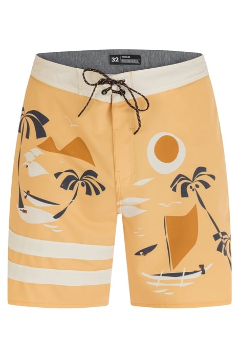 PHANTOM-ECO NICK KUCHAR BLOCK PARTY 18" BOARDSHORT GOLD SHED 3