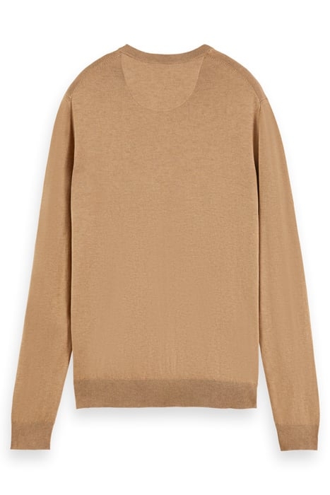ESSENTIALS - CLASSIC CREWNECK CAMEL MELANGE 2