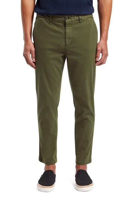 DRIFT - STRETCH TWILL CHINO ALGAE 1