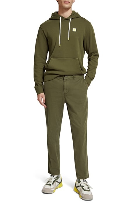 DRIFT - STRETCH TWILL CHINO ALGAE 3