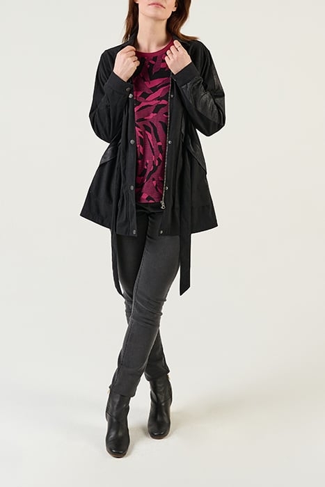 TROUSER WOVEN LONG 24001833 ALMOST BLACK 5