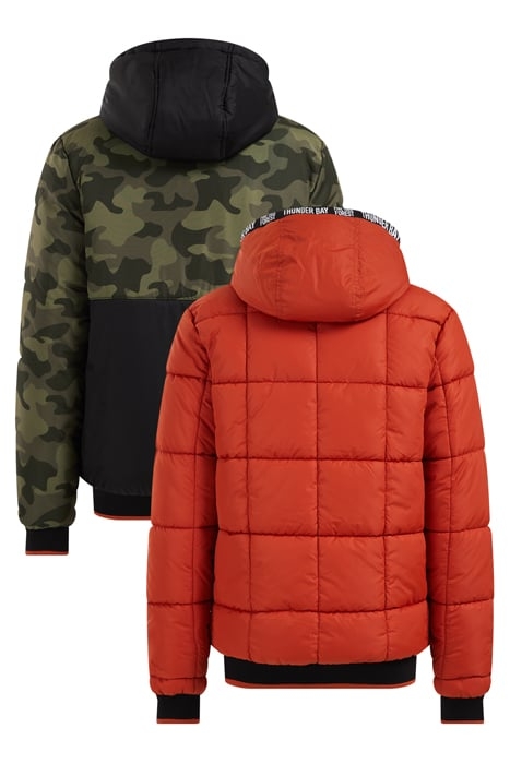 JACKET REVERSIBLE BOMBER BLACK 4