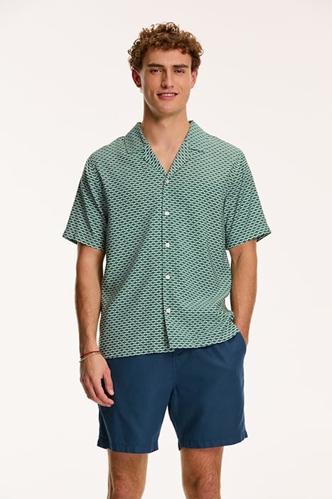 SHORTSLEEVE HAMMAM CILANTRO GREEN 1
