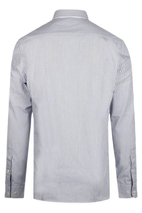 STRIPED POPLIN SHIRT FADED BLUE 2