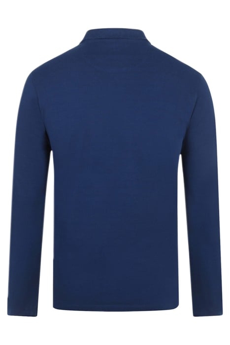 LONG SLEEVE POLO MARINE 2
