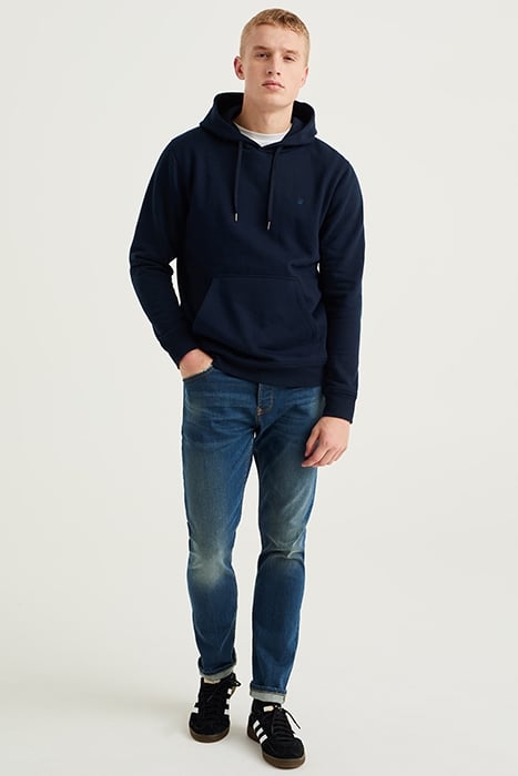 5-POCKET MID WAIST DARK BLUE 3