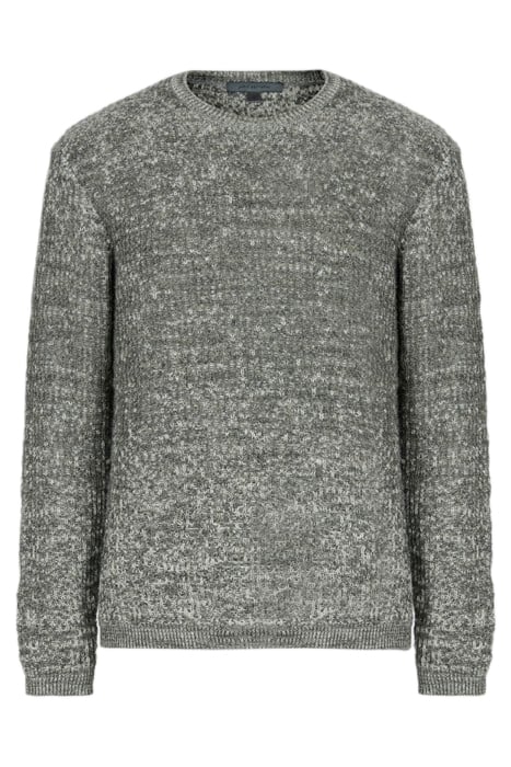 REGULAR FIT LS CREW WITH APPEAR DISAPPEA MED GREY 1