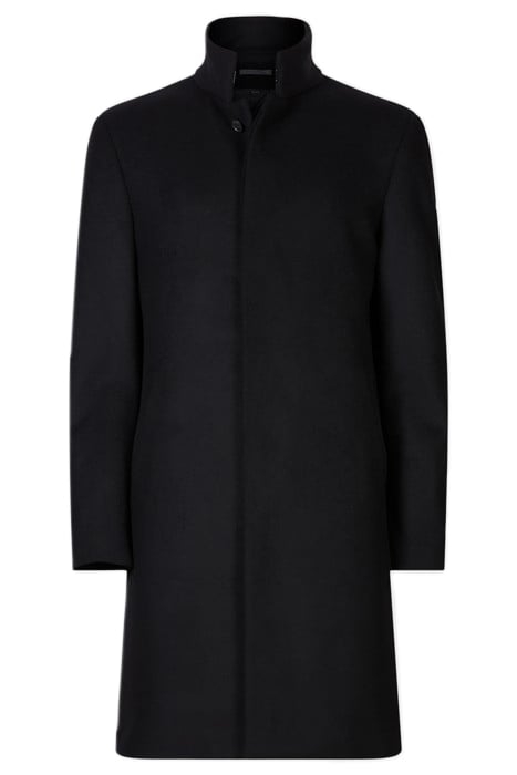 HIDDEN CF PLACKET BUTTON FRONT SLIM FIT BLACK 2