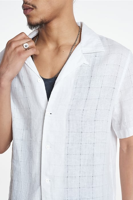 DANNY SS CAMP SHIRT WHITE 3