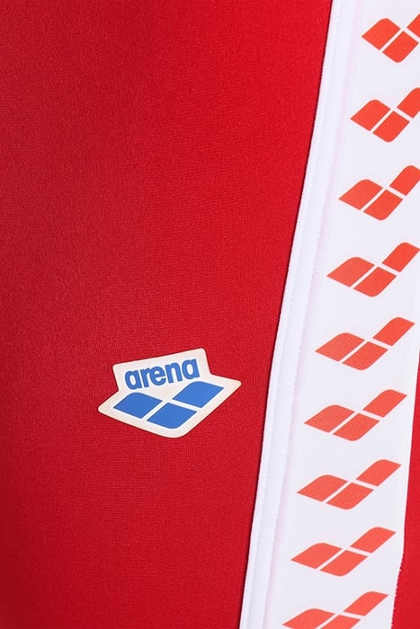 MEN'S ARENA ICONS SWIM JAMMER SOLID RED-WHITE 6