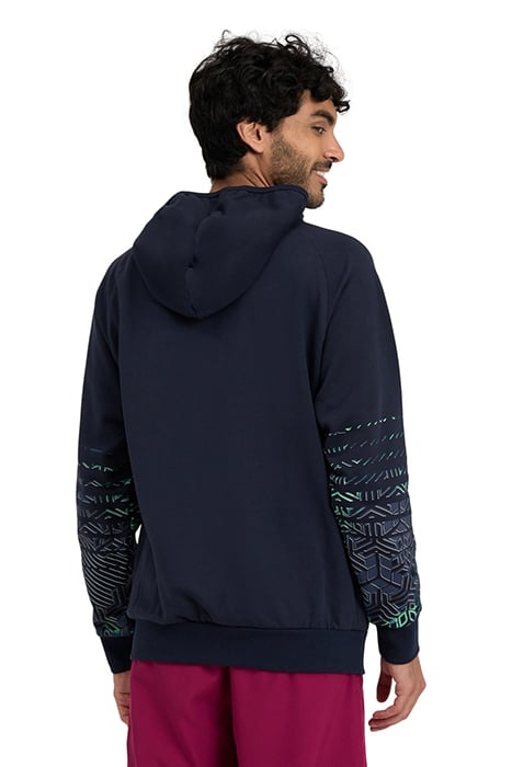 HOODED SWEAT LOGO NAVY-KIKKO PRO NAVY 3