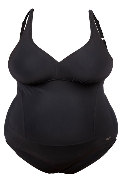 WOMEN'S BODYLIFT SWIMSUIT MAURA U BACK P BLACK 3