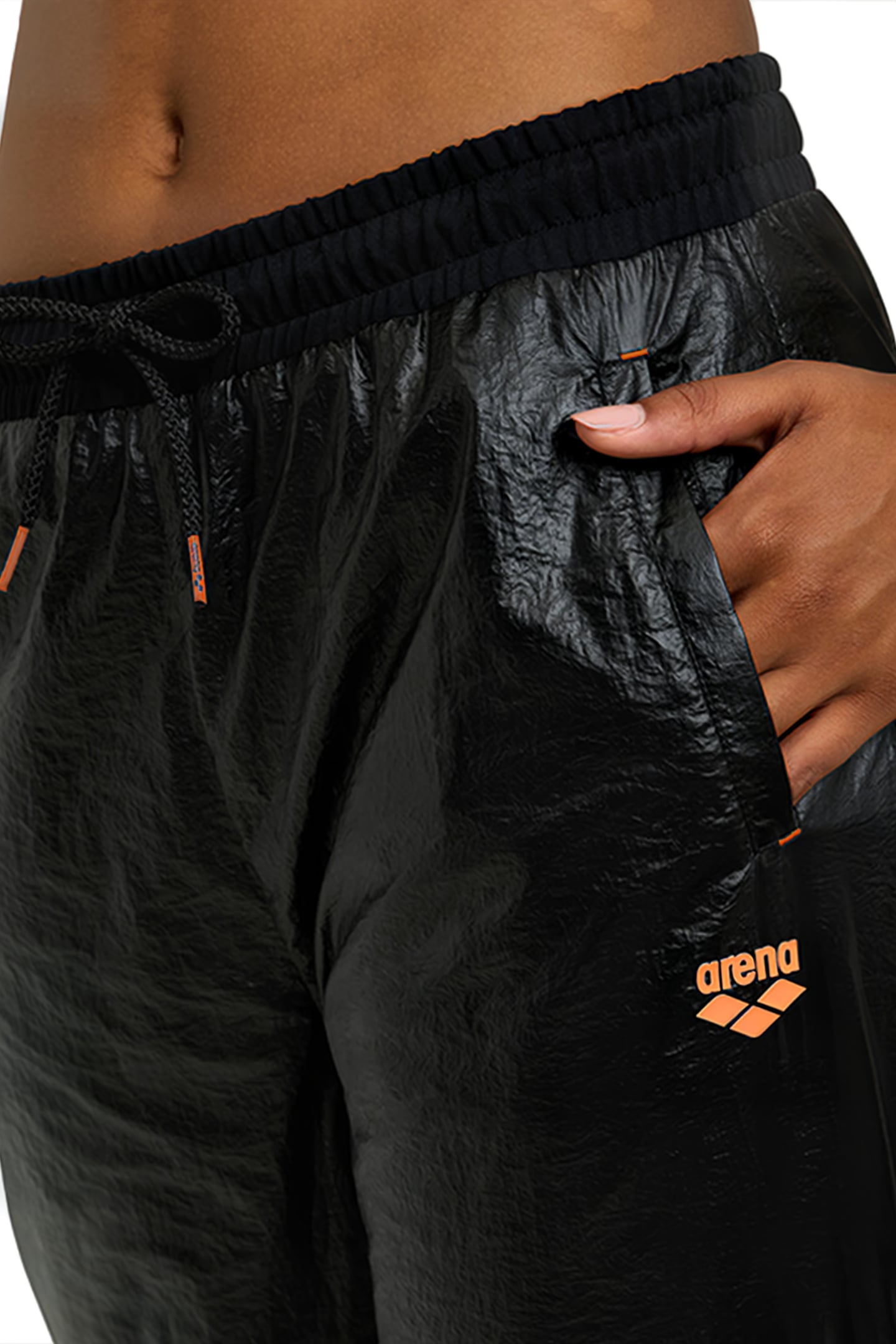 WOMEN'S ARENA 50TH BLACK PANT BLACK MULTI-WHITE-BLACK 6