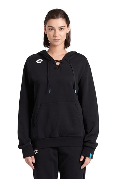 TEAM HOODED SWEAT LACED BLACK-LACE 4