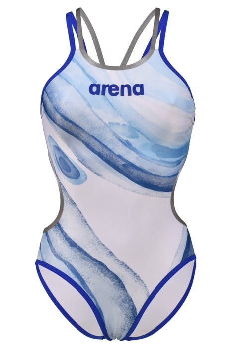 WOMEN'S ARENA ONE DREAMS DOUBLE CROSS BA NEON BLUE-SILVER-WH 5