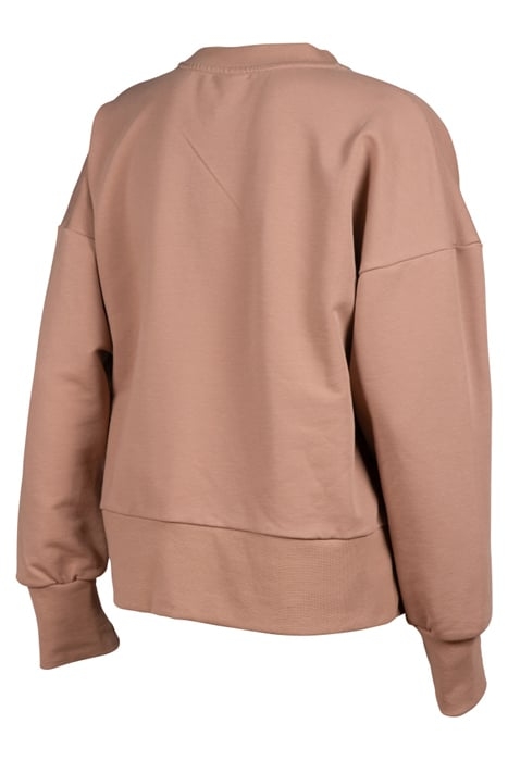 WOMEN'S OVERSIZED CREW NECK CARAMELO 7