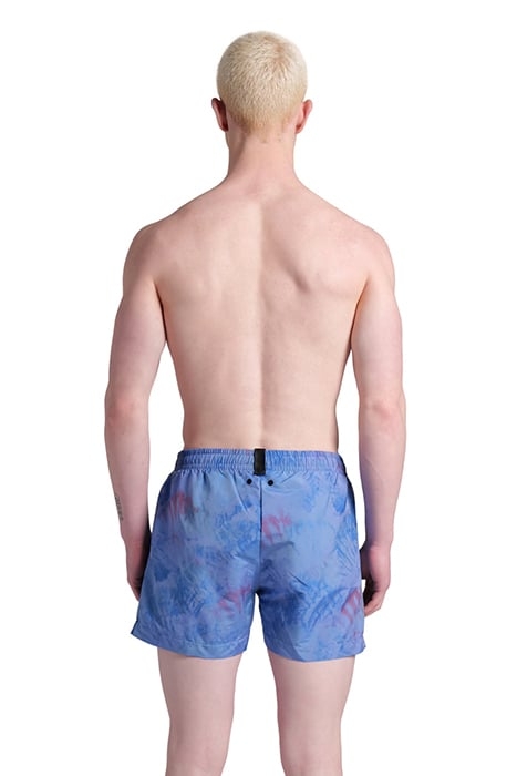 MEN'S ARENA CHINE' PRINT X-SHORT BLUE CHINA 2