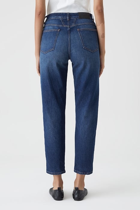 PEDAL PUSHER JEANS DARK BLUE 2